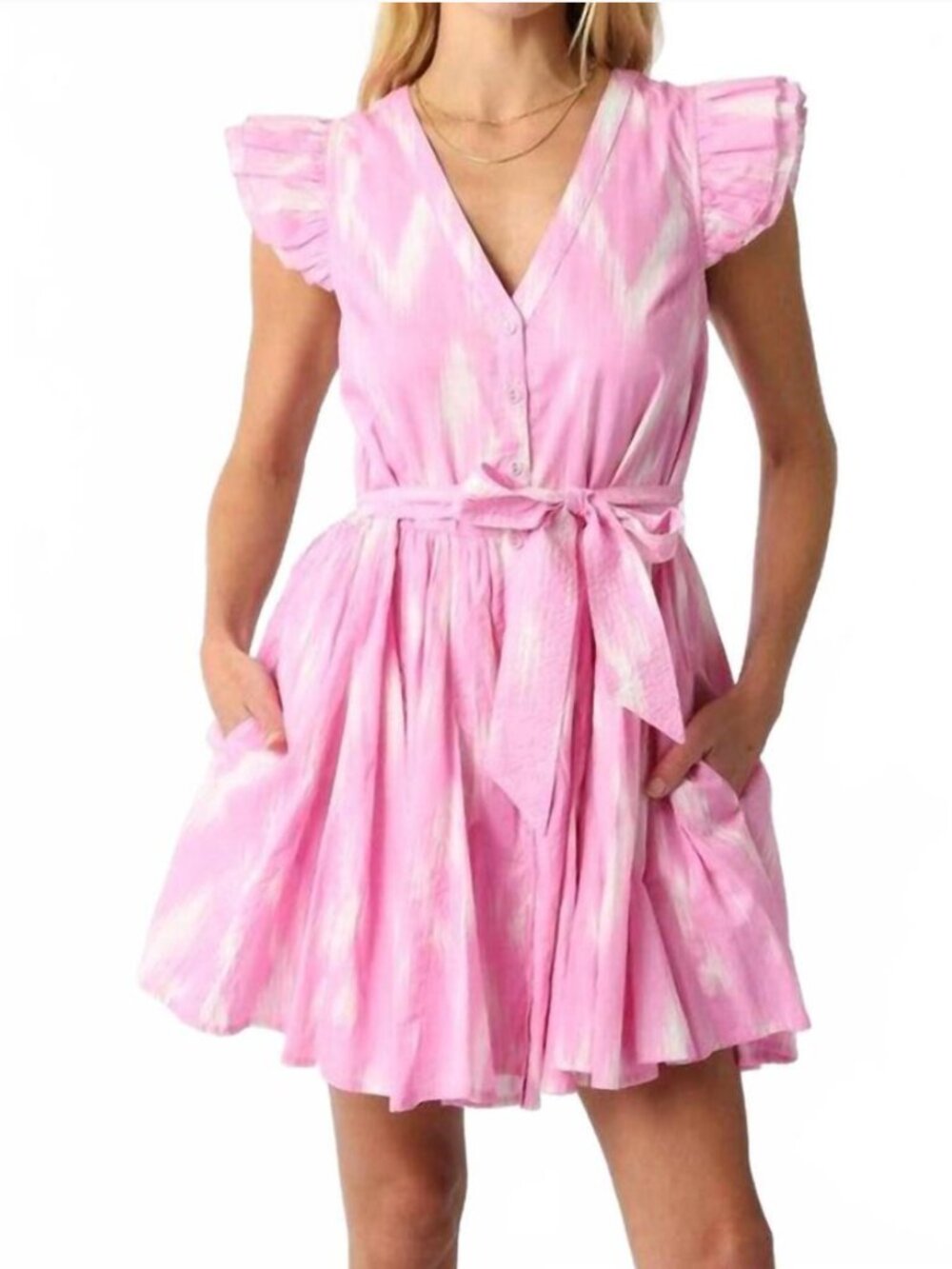 NEW Olivaceous Aurora Ruffle Sundress